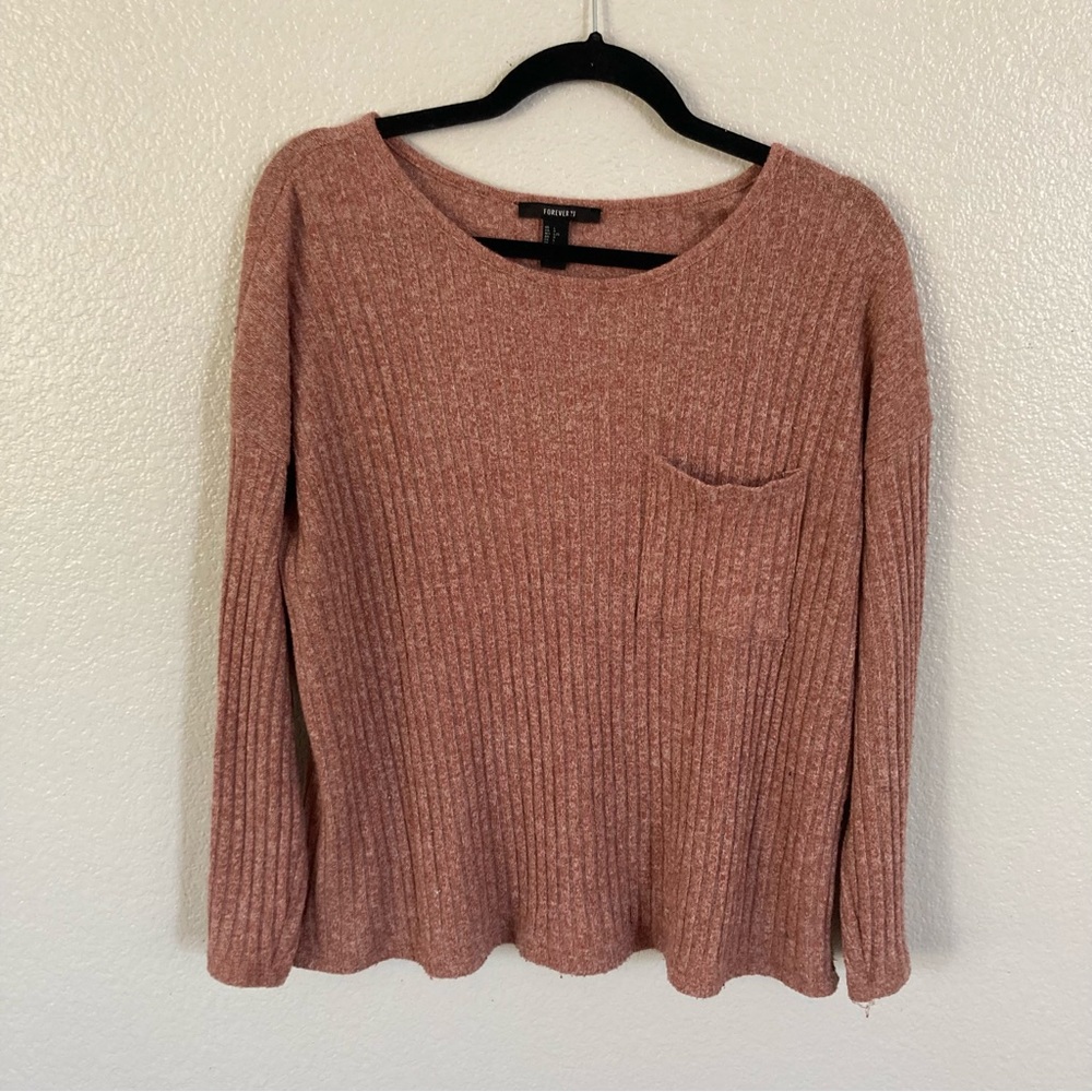 Orange Fall Sweater size Large